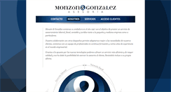 Desktop Screenshot of monzongonzalez.com